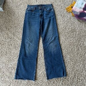 Size 10 Aeropostale High rise wide leg jeans